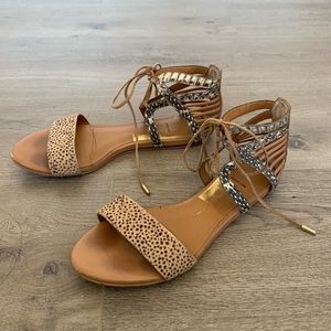 Dolce vita Ashtyn Flat Haircalf Sandals